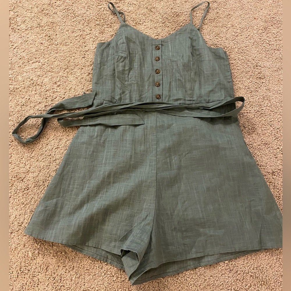 Green romper